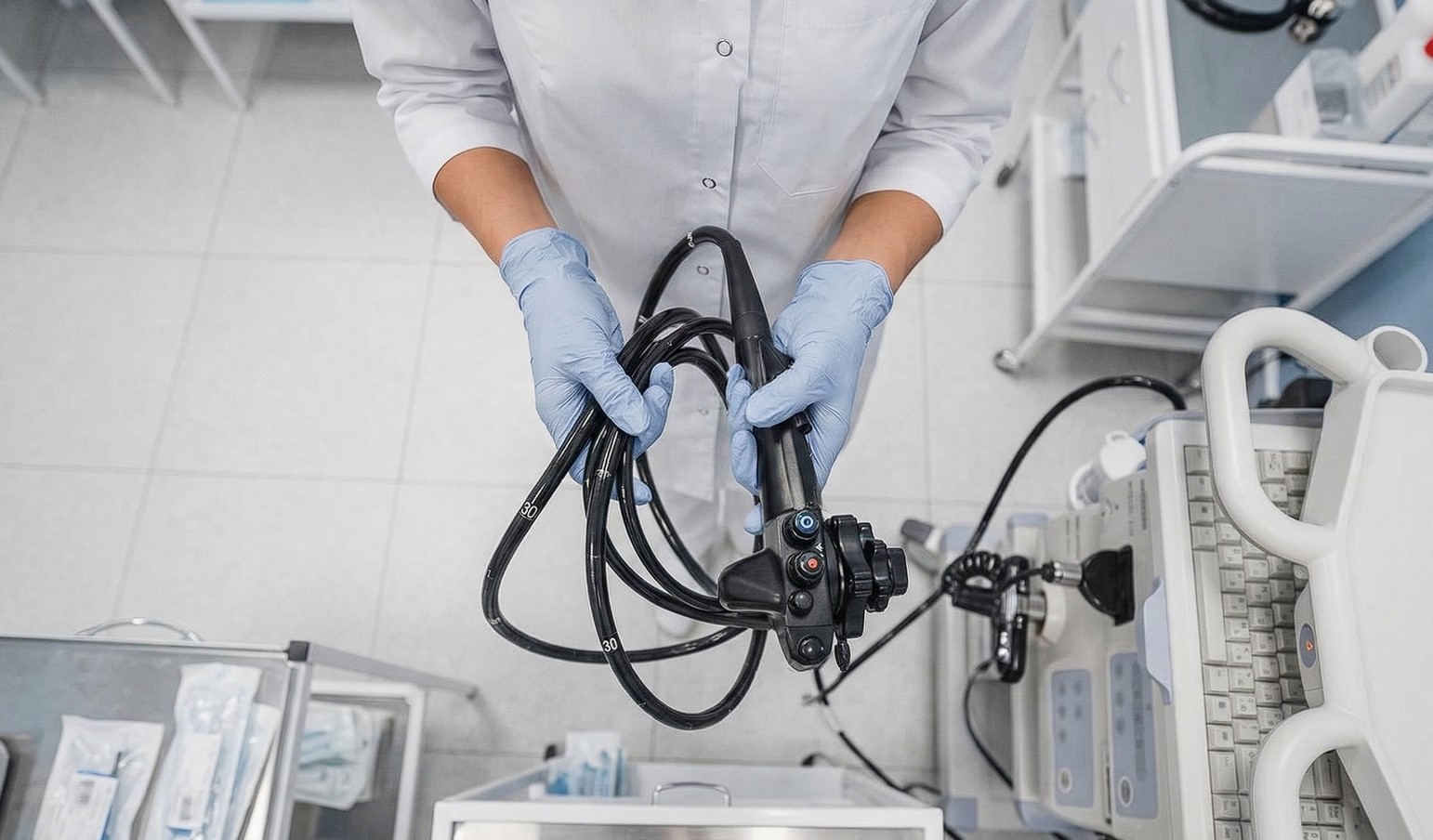 Комплексное эндоскопическое обследование: гастроскопия + видеоколоноскопия со скидкой 10%